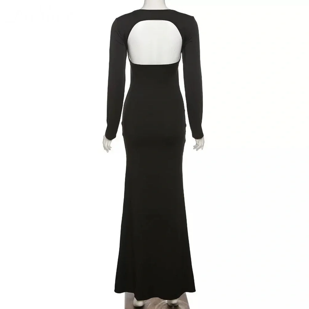 CUTOUT MAXI DRESS🖤 - Picture 3 of 6